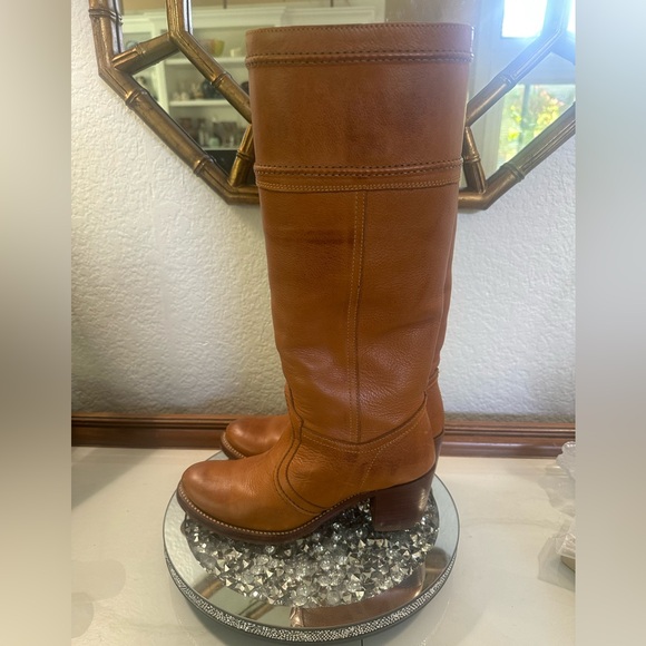 Frye Shoes - Frye tall pull on  Leather Boots